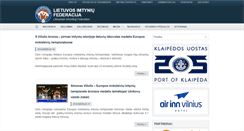 Desktop Screenshot of imtynes.lt